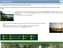 Tablet Screenshot of camping-picardie.com